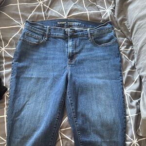 Old Navy Women's Classic Blue Skinny Jeans